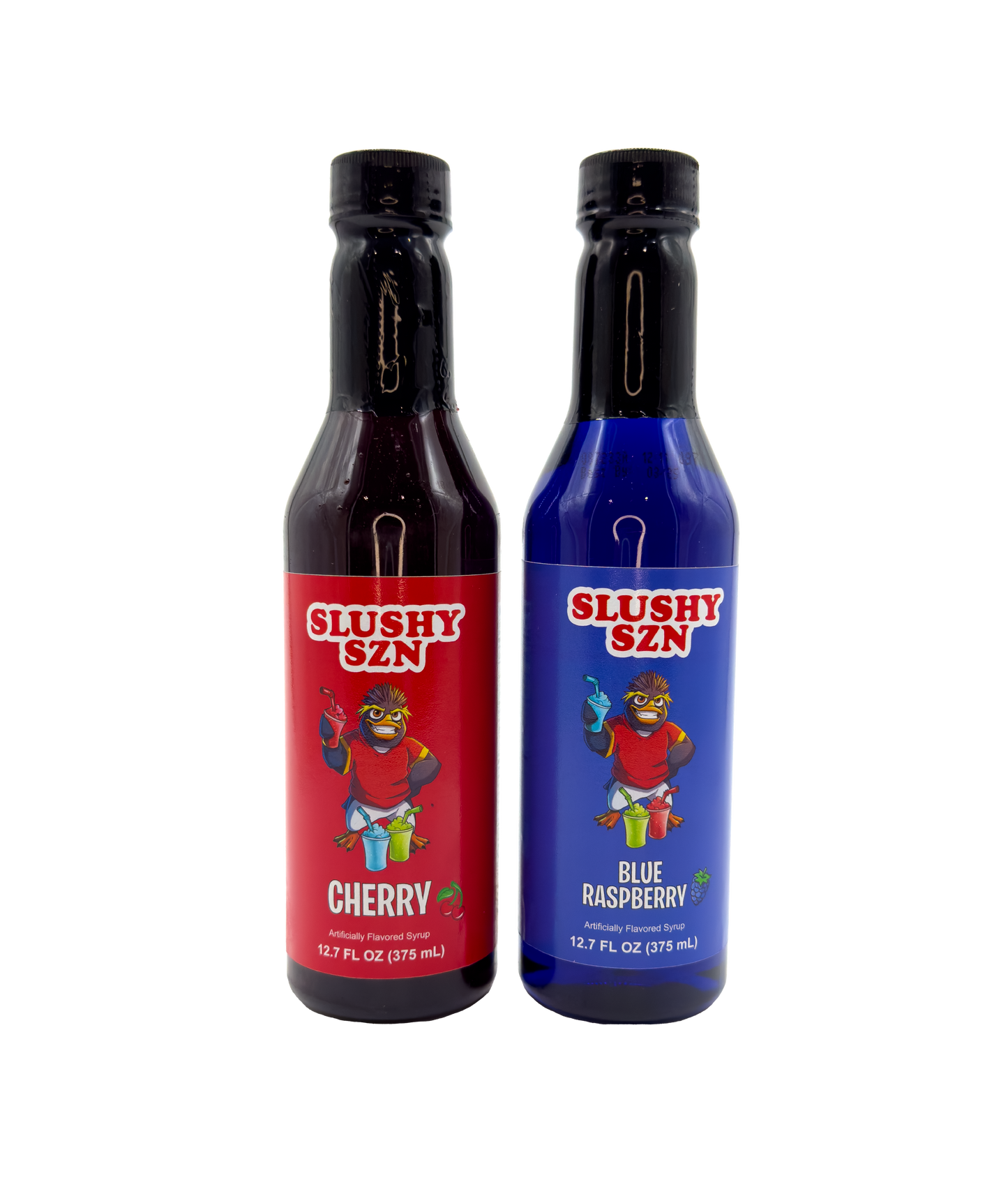 Slushy Szn Cherry & Blue Raspberry Syrup Twin Pack