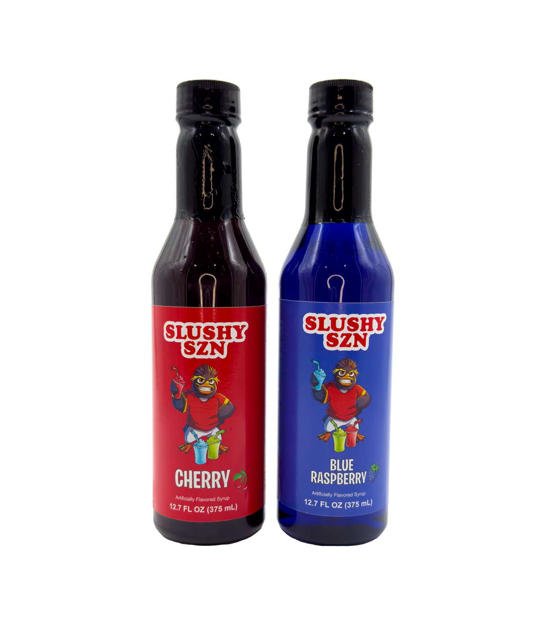 Slushy Szn Cherry And Blue Raspberry Syrup Twin Pack 3356